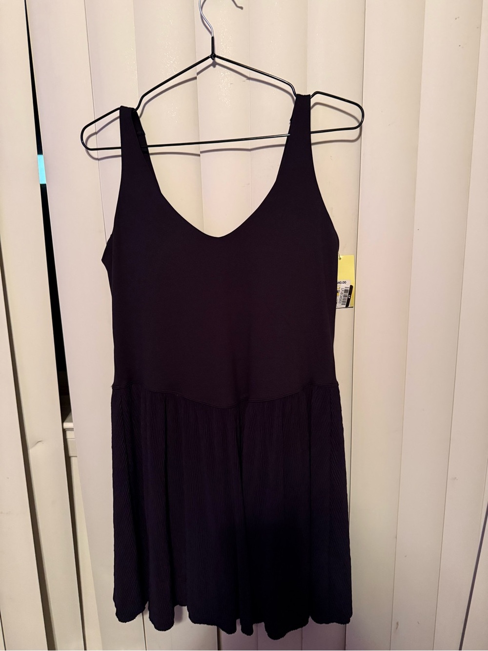all in motion Black Performance Tank Dress